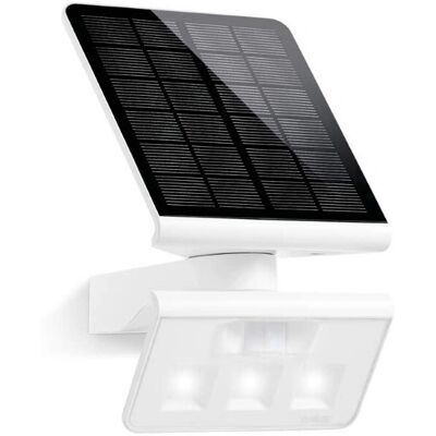 Lampe solaire Steinel XSolar L-S blanche - Détecteur de mouvement, réserve de 60 jours - Publicité Lampe solaire Steinel XSolar L-S blanche - Détecteur de mouvement, réserve de 60 jours - Publicité