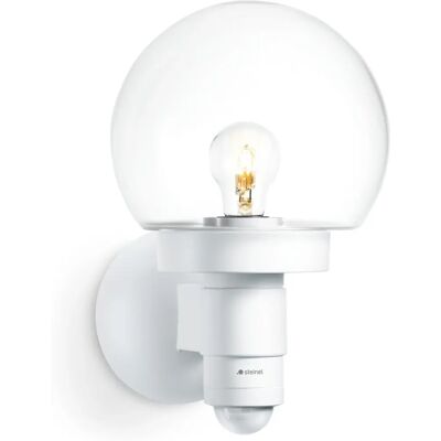 Lampada da parete esterna Steinel L 115 S - Sensore di movimento, Bianco Lampada da parete esterna Steinel L 115 S - Sensore di movimento, Bianco