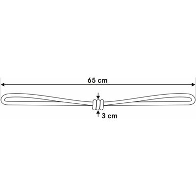 GERSTER - Salomea - 65 cm - braun - Curtain tieback GERSTER - Salomea - 65 cm - braun - Curtain tieback