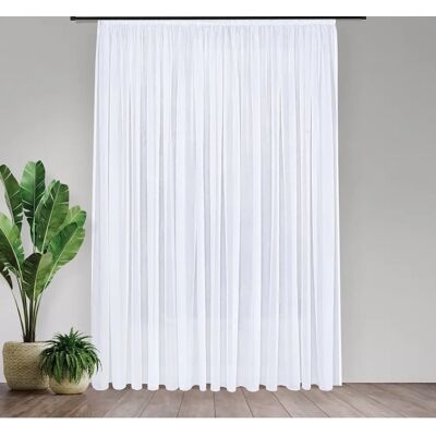 GERSTER Estella - Recycelte Voile Gardine 300x245cm GERSTER Estella - Recycelte Voile Gardine 300x245cm