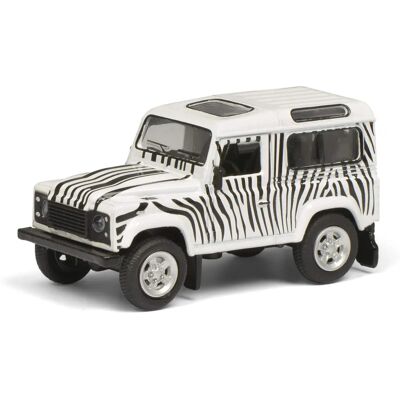 Schuco - 452021800 Land Rover Defender Safari - weiß/schwarz - 1:64 - Diecast Model Schuco - 452021800 Land Rover Defender Safari - weiß/schwarz - 1:64 - Diecast Model