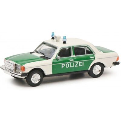 Schuco Mercedes-Benz 280E Polizeiauto - W123 Modell Schuco Mercedes-Benz 280E Polizeiauto - W123 Modell