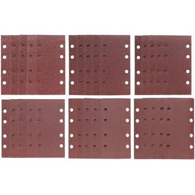 Lux-Tools - LUX 93x180 mm - 30 Stk - K40-K240 - Schleifblätter Set Lux-Tools - LUX 93x180 mm - 30 Stk - K40-K240 - Schleifblätter Set