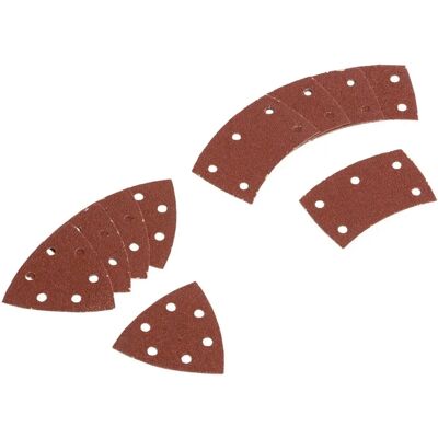 Lux-Tools - K40 - 150x105 mm - Velcro - Foglio abrasivo Lux-Tools - K40 - 150x105 mm - Velcro - Foglio abrasivo