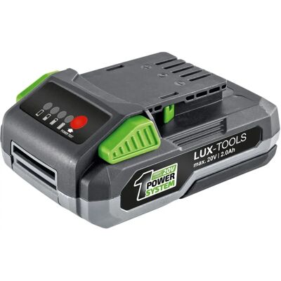 Lux-Tools Lithium-Ionen-Akku 2Ah 20V - Akku für Werkzeuge Lux-Tools Lithium-Ionen-Akku 2Ah 20V - Akku für Werkzeuge