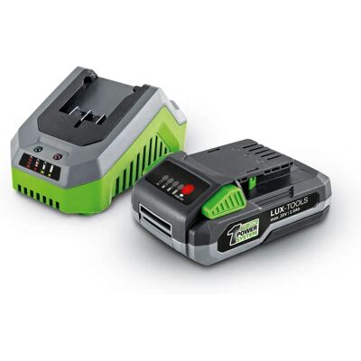 LUX-TOOLS - LUX 1 - 20V 2Ah - Kit Batteria Li-ion LUX-TOOLS - LUX 1 - 20V 2Ah - Kit Batteria Li-ion
