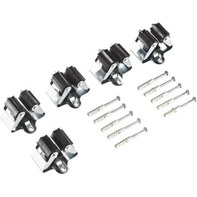 Lux-Tools Set di Ganci - 5 Supporti in Plastica Lux-Tools Set di Ganci - 5 Supporti in Plastica