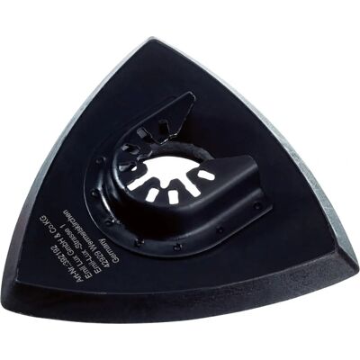 LUX-Tools Multitool Platte 90x90x90 mm - Klettverschluss - 96 mm Dreiecke - Schleifplatte LUX-Tools Multitool Platte 90x90x90 mm - Klettverschluss - 96 mm Dreiecke - Schleifplatte