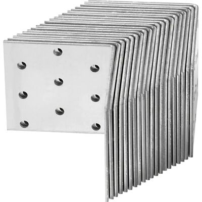 Generic - 60x60x60mm - Acciaio zincato - Connettore angolare Generic - 60x60x60mm - Acciaio zincato - Connettore angolare