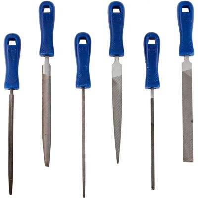 Lux-Tools Set Limette LUX Classic 100 mm 6 Stück - Rasps set Lux-Tools Set Limette LUX Classic 100 mm 6 Stück - Rasps set