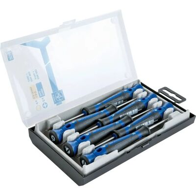 LUX-TOOLS - Präzisions-Schraubendreher-Set - 6 Stk - PH00/PH0 - 1,5/2/2,5/3 mm LUX-TOOLS - Präzisions-Schraubendreher-Set - 6 Stk - PH00/PH0 - 1,5/2/2,5/3 mm