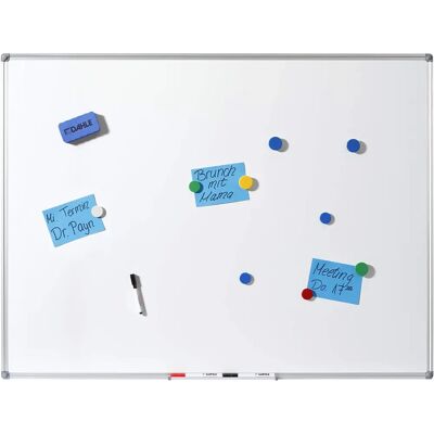 Dahle Whiteboard 900x1200mm Aluminiumrahmen Magnetische Oberfläche Dahle Whiteboard 900x1200mm Aluminiumrahmen Magnetische Oberfläche