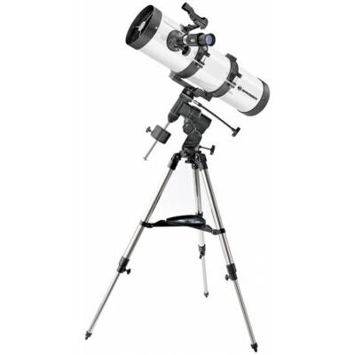 Bresser 130/650 EQ3 Reflector Telescope - Black & White Bresser 130/650 EQ3 Reflector Telescope - Black & White