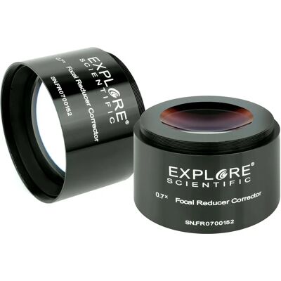 Explore Scientific 0510360 0.7x Reducer - Reducer/Corrector for Telescopes Explore Scientific 0510360 0.7x Reducer - Reducer/Corrector for Telescopes