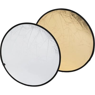 BRESSER BR-TR5 Klappbarer Reflektor - 80cm - Gold/Silber BRESSER BR-TR5 Klappbarer Reflektor - 80cm - Gold/Silber