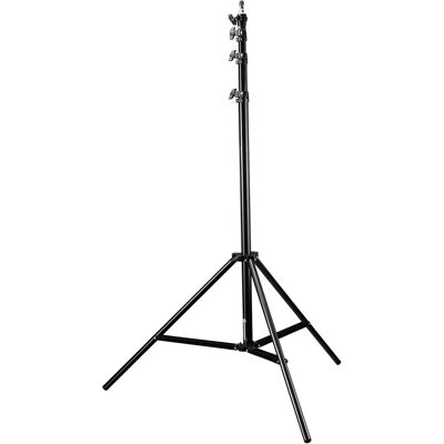 Bresser BR-TP400R Lampenstativ - Verstellbar 134-400cm, Schwarz, Aluminium Bresser BR-TP400R Lampenstativ - Verstellbar 134-400cm, Schwarz, Aluminium
