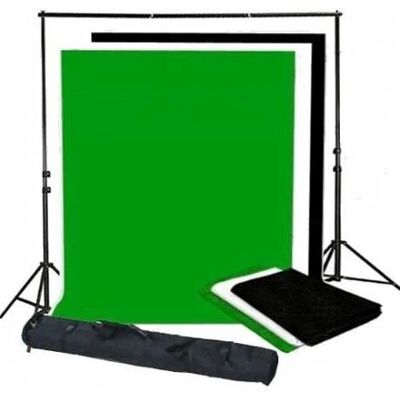 Bresser BR-BGS2 Fotohintergrundständer - Verstellbarer Studio-Unterstützung Bresser BR-BGS2 Fotohintergrundständer - Verstellbarer Studio-Unterstützung