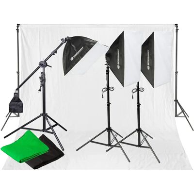 Kit Lumière et Fond Jour BRESSER BR-2105 - Publicité Kit Lumière et Fond Jour BRESSER BR-2105 - Publicité