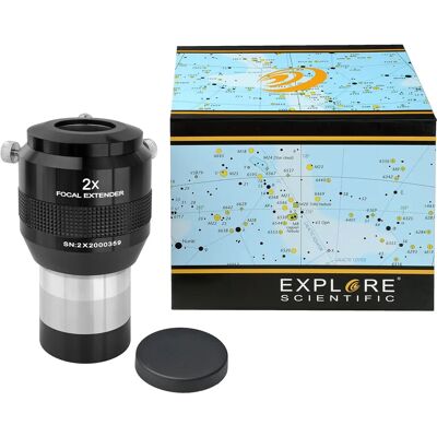 Explore Scientific 2x Telekonverter - Astronomisches Zubehör Explore Scientific 2x Telekonverter - Astronomisches Zubehör