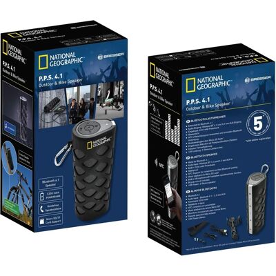 Altavoz Bluetooth National Geographic 9684001cm3lc1 - Resistente al agua Altavoz Bluetooth National Geographic 9684001cm3lc1 - Resistente al agua