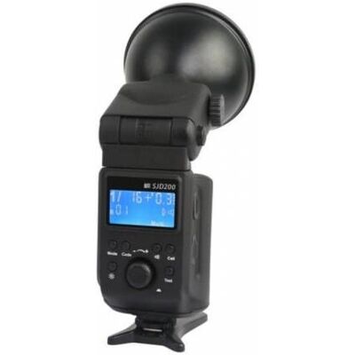 Flash de Studio Portable Bresser SJD-200 - Noir - Publicité Flash de Studio Portable Bresser SJD-200 - Noir - Publicité