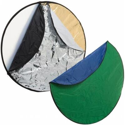 Bresser BR-TR2 7-in-1 Fotostudio Diffusor - Schwarz, Blau, Gold Bresser BR-TR2 7-in-1 Fotostudio Diffusor - Schwarz, Blau, Gold
