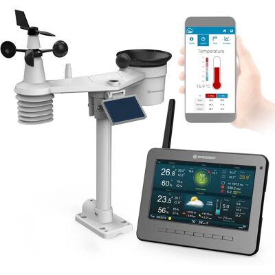Bresser Professional 7-in-1 Colour HD Wi-Fi Weather Station - Weather Station Bresser Professional 7-in-1 Colour HD Wi-Fi Weather Station - Weather Station