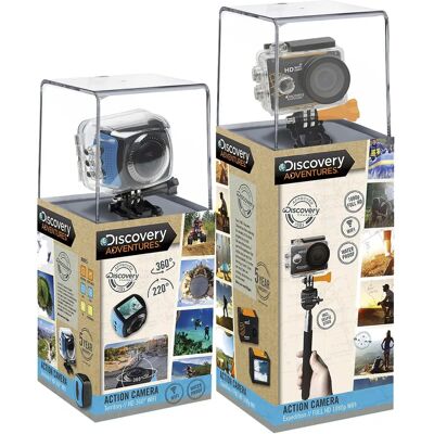 Discovery Marke Discovery Sport 360° Wasserdichte Action-Kamera Discovery Marke Discovery Sport 360° Wasserdichte Action-Kamera