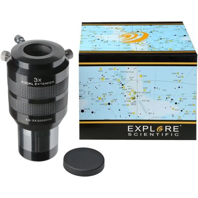 Explore Scientific 3x Fokal Extender - Teleskopzubehör Explore Scientific 3x Fokal Extender - Teleskopzubehör