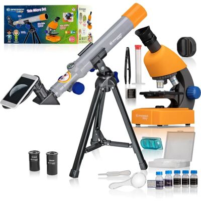 Bresser Junior Mikroskop & Teleskop-Set - Kinder Wissenschaftsset Bresser Junior Mikroskop & Teleskop-Set - Kinder Wissenschaftsset