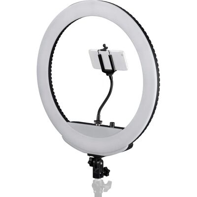 Anello di Luce LED Bi-Color 48W - Supporto Smartphone e Social Media Anello di Luce LED Bi-Color 48W - Supporto Smartphone e Social Media