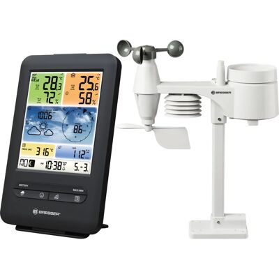 Station Météo Wi-Fi LCD Noir Bresser - Station Météo Station Météo Wi-Fi LCD Noir Bresser - Station Météo