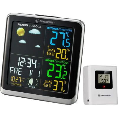 Bresser Brand ClimaTemp TB Weather Station with LCD Colour Display - Weather Station Bresser Brand ClimaTemp TB Weather Station with LCD Colour Display - Weather Station