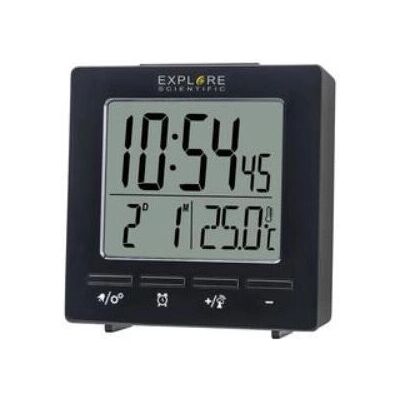 Explore Scientific RDC1005 Doppelwecker Radiowecker - Alarm, Kalender, Temperatur Explore Scientific RDC1005 Doppelwecker Radiowecker - Alarm, Kalender, Temperatur