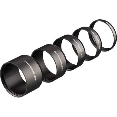 Conjunto de Anillos de Extensión M48x0.75 - 5 Piezas Conjunto de Anillos de Extensión M48x0.75 - 5 Piezas