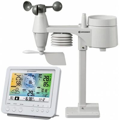Stazione Meteo a Colori Wi-Fi Bresser Modello 7002581 - Stazione Meteo Stazione Meteo a Colori Wi-Fi Bresser Modello 7002581 - Stazione Meteo