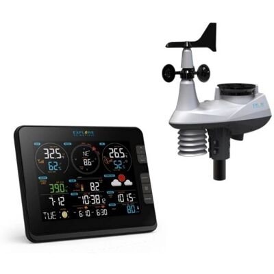 Explore Scientific WSX3001 - Wetterstation - Schwarz Explore Scientific WSX3001 - Wetterstation - Schwarz