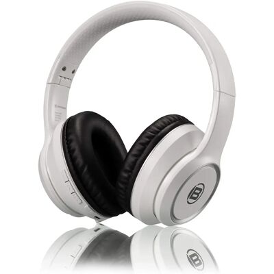 BRESSER Bluetooth slúchadlá Over-Ear - BIELA BRESSER Bluetooth slúchadlá Over-Ear - BIELA