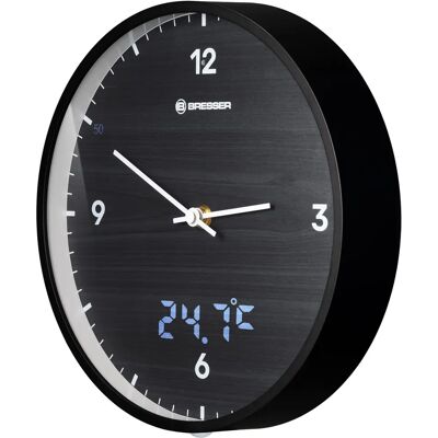 Bresser MyTime LEDsec - Schwarz Bresser MyTime LEDsec - Schwarz