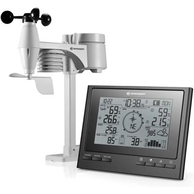 Stazione meteorologica 7-in-1 Bresser - Bianco - Stazione meteorologica Stazione meteorologica 7-in-1 Bresser - Bianco - Stazione meteorologica