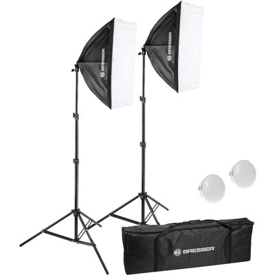 Kit d'éclairage LED BRESSER BR-225B - Photo & Vidéo Kit d'éclairage LED BRESSER BR-225B - Photo & Vidéo