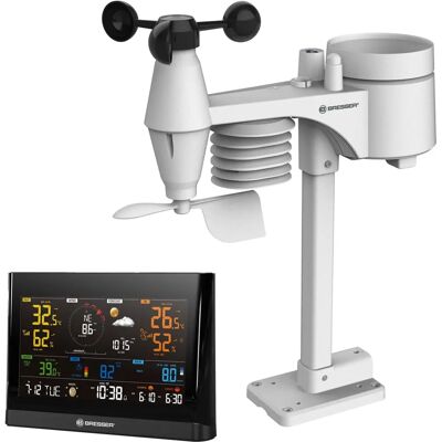 Bresser Professional 7-in-1 Comfort Colour Wi-Fi Weather Station - Weather Station Bresser Professional 7-in-1 Comfort Colour Wi-Fi Weather Station - Weather Station