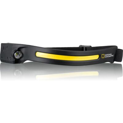 National Geographic Stirnlampe - Verstellbarer LED-Streifen & Fokus - 300 lm National Geographic Stirnlampe - Verstellbarer LED-Streifen & Fokus - 300 lm
