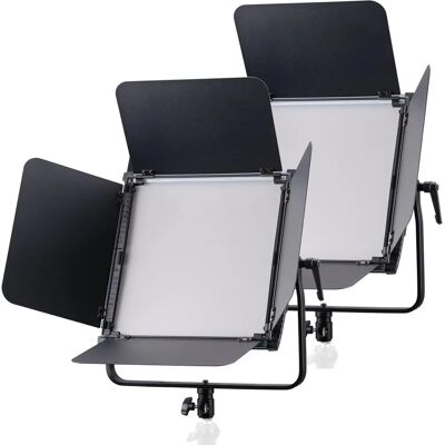 Bresser Br-S100b Pro Panel Light Dual Kit - Panel Light - Publicité Bresser Br-S100b Pro Panel Light Dual Kit - Panel Light - Publicité