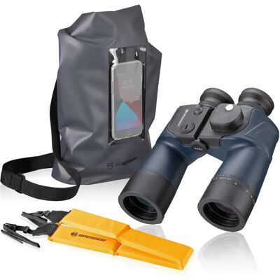 Lornetka Nautyczna Bresser Binosail 7x50 - Wodoodporna - Z kompasem Lornetka Nautyczna Bresser Binosail 7x50 - Wodoodporna - Z kompasem