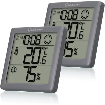 Bresser 7000017 Heim Elektrogerät - Grau - Temperatur & Luftfeuchtigkeitsmesser Bresser 7000017 Heim Elektrogerät - Grau - Temperatur & Luftfeuchtigkeitsmesser