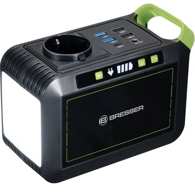 Bresser Tragbare Powerstation 88W - Leicht und umweltfreundlich Bresser Tragbare Powerstation 88W - Leicht und umweltfreundlich