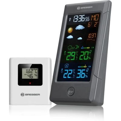Station météo Bresser Climatetemp NBF - Couleur avec signal DCF Station météo Bresser Climatetemp NBF - Couleur avec signal DCF