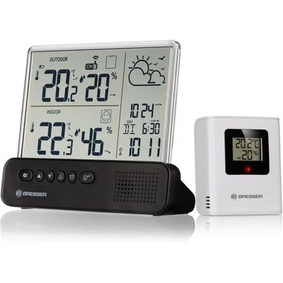 Bresser Translucidius NV - Station Météo - Blanc - Publicité Bresser Translucidius NV - Station Météo - Blanc - Publicité