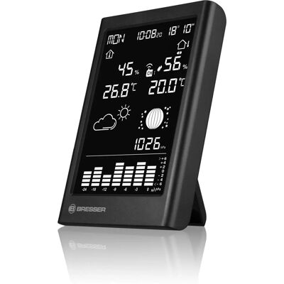 BRESSER MeteoTemp Funk-Wetterstation - Innen/Außen Temperatur & Luftfeuchtigkeit BRESSER MeteoTemp Funk-Wetterstation - Innen/Außen Temperatur & Luftfeuchtigkeit